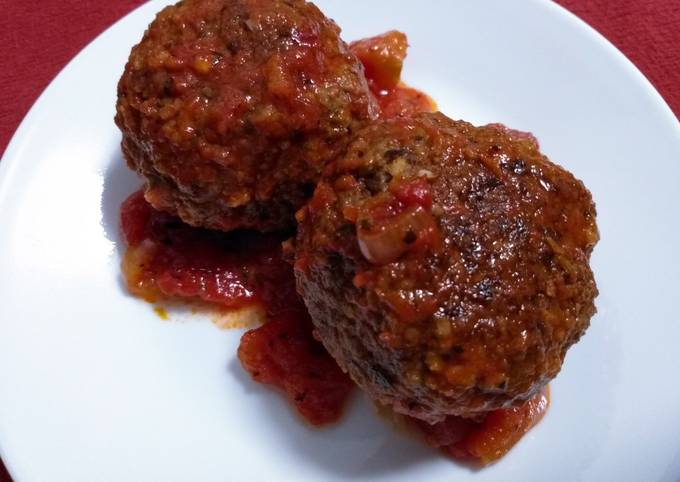 Recipe of Award-winning Super-tender beef meatballs