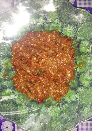 Foto resep Sambel belacan (terasi) dan lalapan