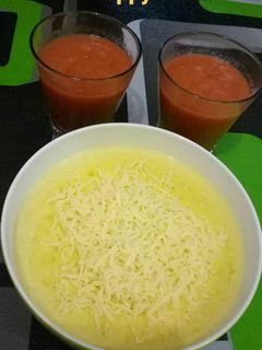 Foto resep Bubur jagung keju manis