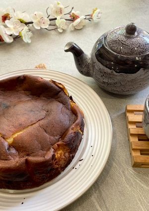 Foto resep Basque Burnt Cheesecake
