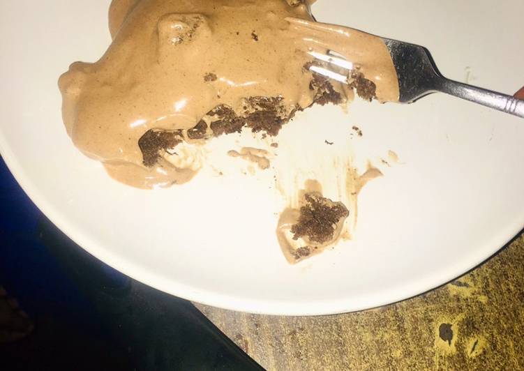 Chocolate cake in pan (egg less)π½