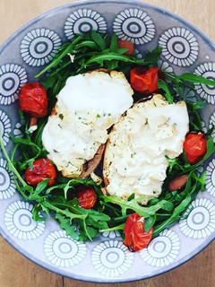 Une photo de Salade patate douce