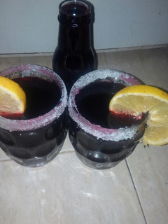 A picture of Zobo drink.