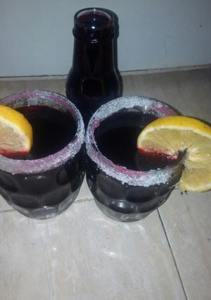 A picture of Zobo drink.