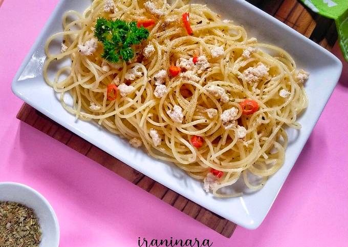 Resep Spaghetti Aglio Olio Oleh Irani Nara Cookpad