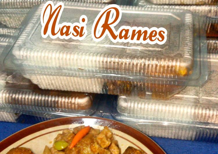 Resep Nasi Rames Top Enaknya