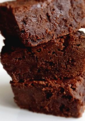Una foto de Brownie bien chocolatoso