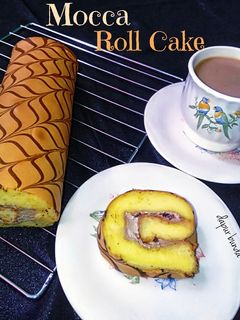 Foto resep Mocca Roll Cake