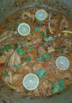 A picture of Lemon chicken.