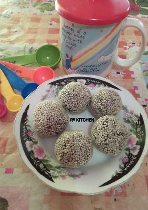 Foto resep Onde-onde ketam (ketan hitam)