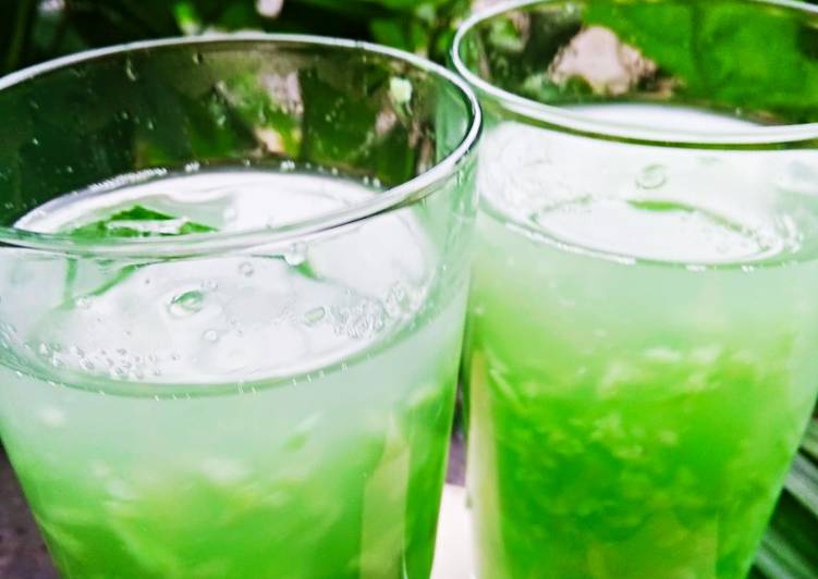 Bagaimana Menyiapkan Wedang tape ketan ijo, Lezat