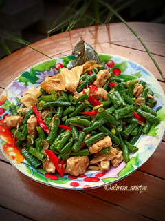 Foto resep Oseng Tempe Kacang Panjang
