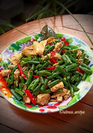Foto resep Oseng Tempe Kacang Panjang