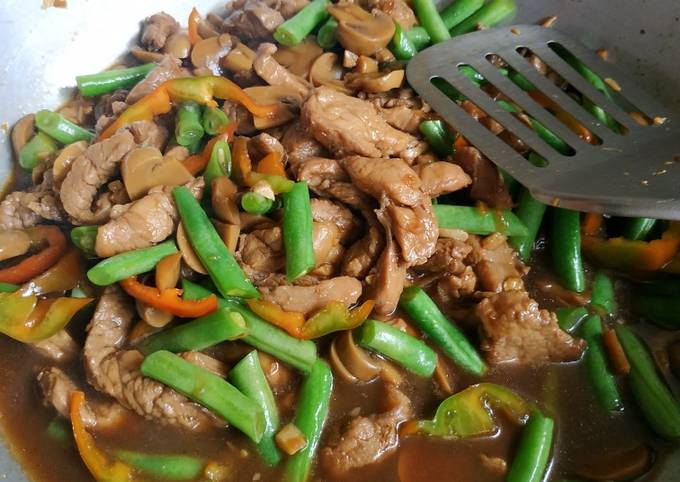 Pork Tenderloin Stir Fry Recipe By Cheffyyyy Cookpad 