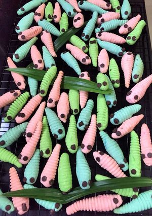 Foto resep Caterpillar cookies
