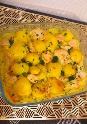 صورة لوصفة كريات بطاطا محمرة في الفرن 🥔🍽