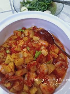 Foto resep Udang Goreng Balado