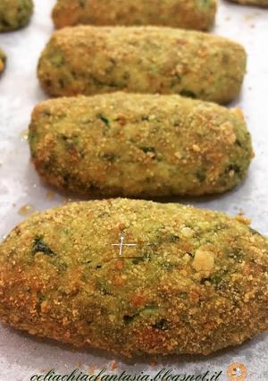 Foto di Crocchette di ricotta e spinaci senza uova - senza glutine