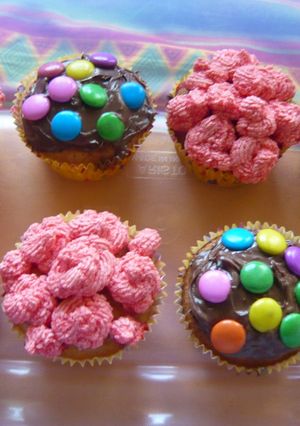 A picture of Chiffon Cupcakes.