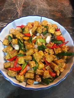 Foto resep Tumis Tempe Cabe Bawang