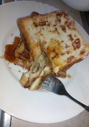 A picture of French toast#15orlessminutescookingrecipecontest.