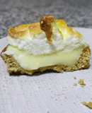 Pie de limón saludable