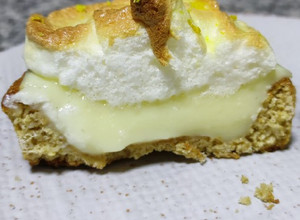 Una foto de Pie de limón saludable