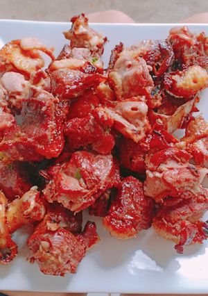 Hình của món Chả ngan nướng móc mật.