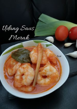 Foto resep Udang Saus Merah (no cabe)