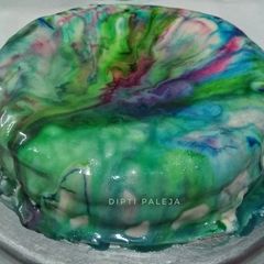 A picture of Vanilla Marble Cake.