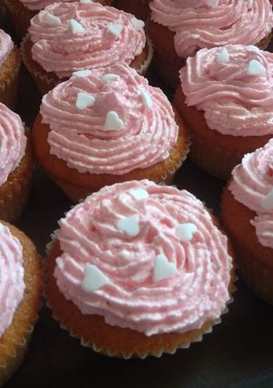 Φωτογραφία της συνταγής Νυφικά cupcakes