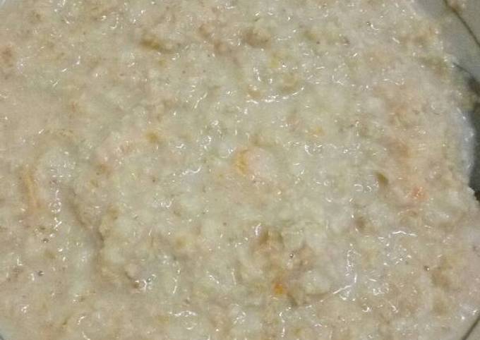 Cara Gampang Menyiapkan Bubur Oatmeal Richeese Nabati Keju, Enak Banget