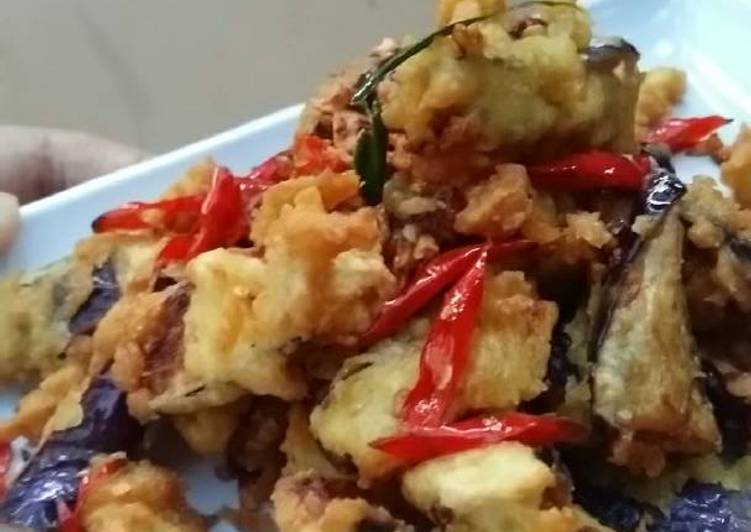 Terong Cabai Garam Krispi ala Ta Wan