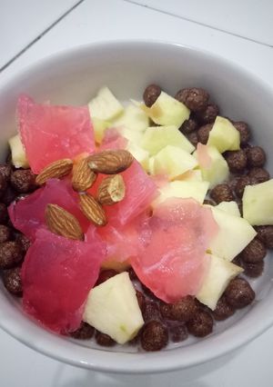 Foto resep Cereal Milo Almond