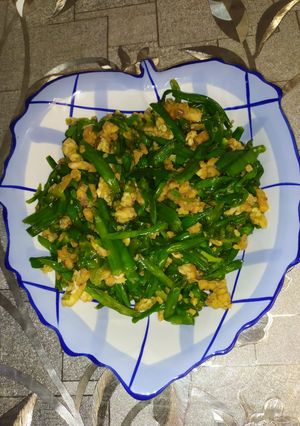 Foto resep Tumis bunga genjer dengan tempe