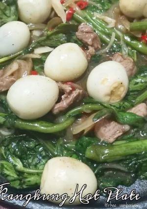 Foto resep Kangkung Hot Plate