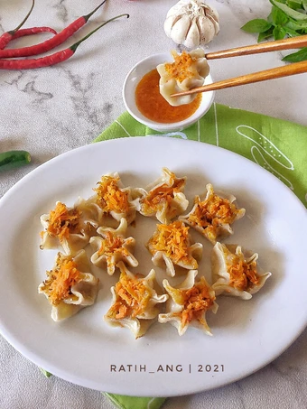 Langkah Gampang Membuat Resep  Dimsum Udang Ayam yang Lezat, Bikin Ketagihan