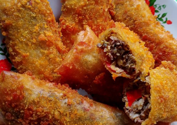 Risoles isi jantung pisang