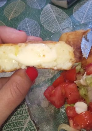 Una foto de Bombitas de papas con queso
