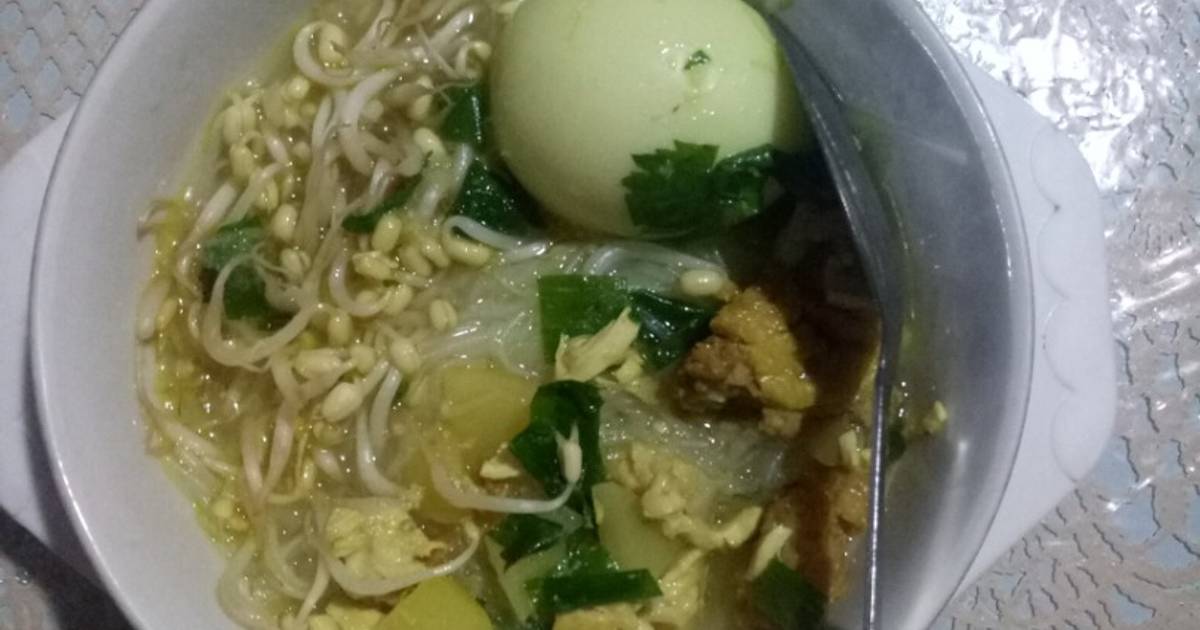 Resep Soto Bening Ayam Telur Oleh Mama Ken Cookpad