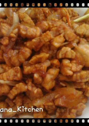 Foto resep Tumis Tempe pedas manis