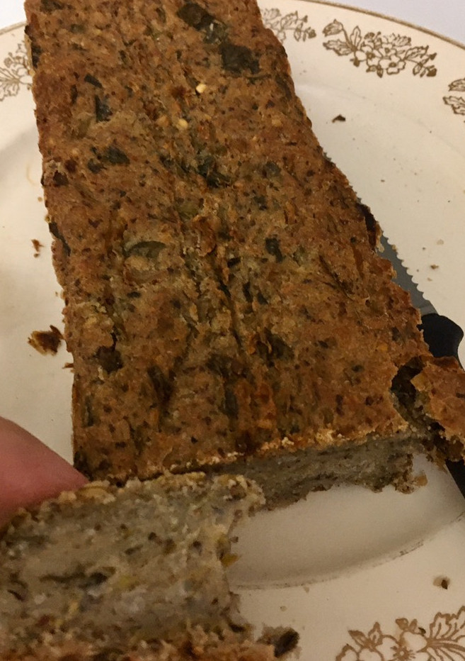 Una foto de Budín salado de Trigo Sarraceno (Vegan / Sin TACC / Gluten Free)