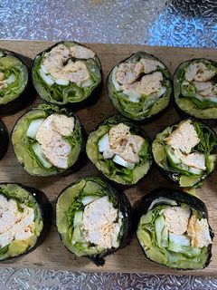 Hình của món Kim bắp eatclean.