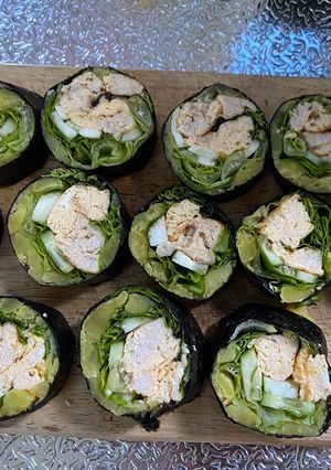 Hình của món Kim bắp eatclean.