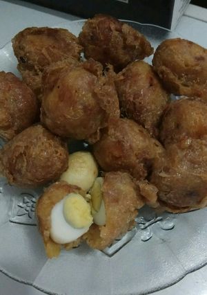 Foto resep Perkedel bertelur