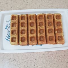 A picture of Healthy masala waffle.