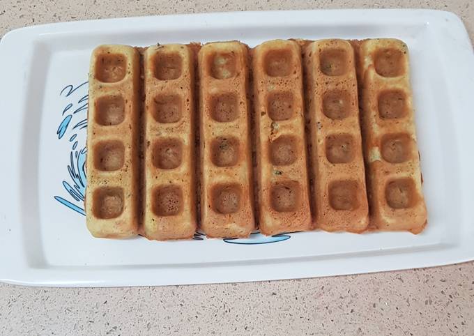 HEALTHY MASALA WAFFLE #bfday7