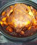 Oven Roasted Spicy Whole Chicken