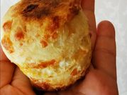 A picture of leftover biscuit