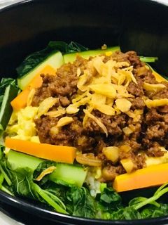 Foto resep Beef rice bowl